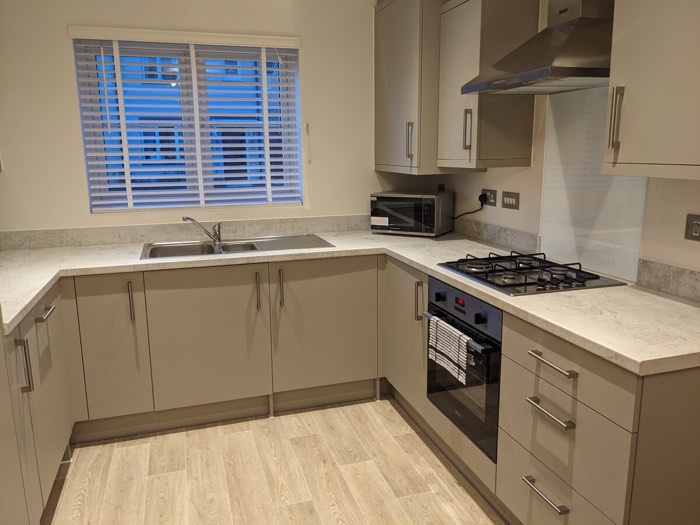 Modern grey kitchen