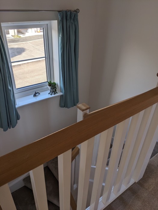 Upstairs landing